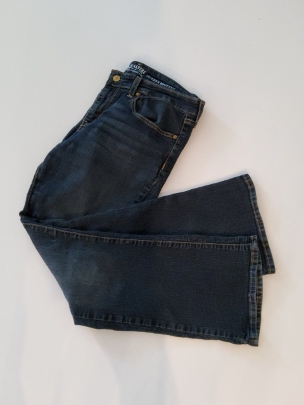 Levi Strauss Dark Blue Boot Cut Jeans